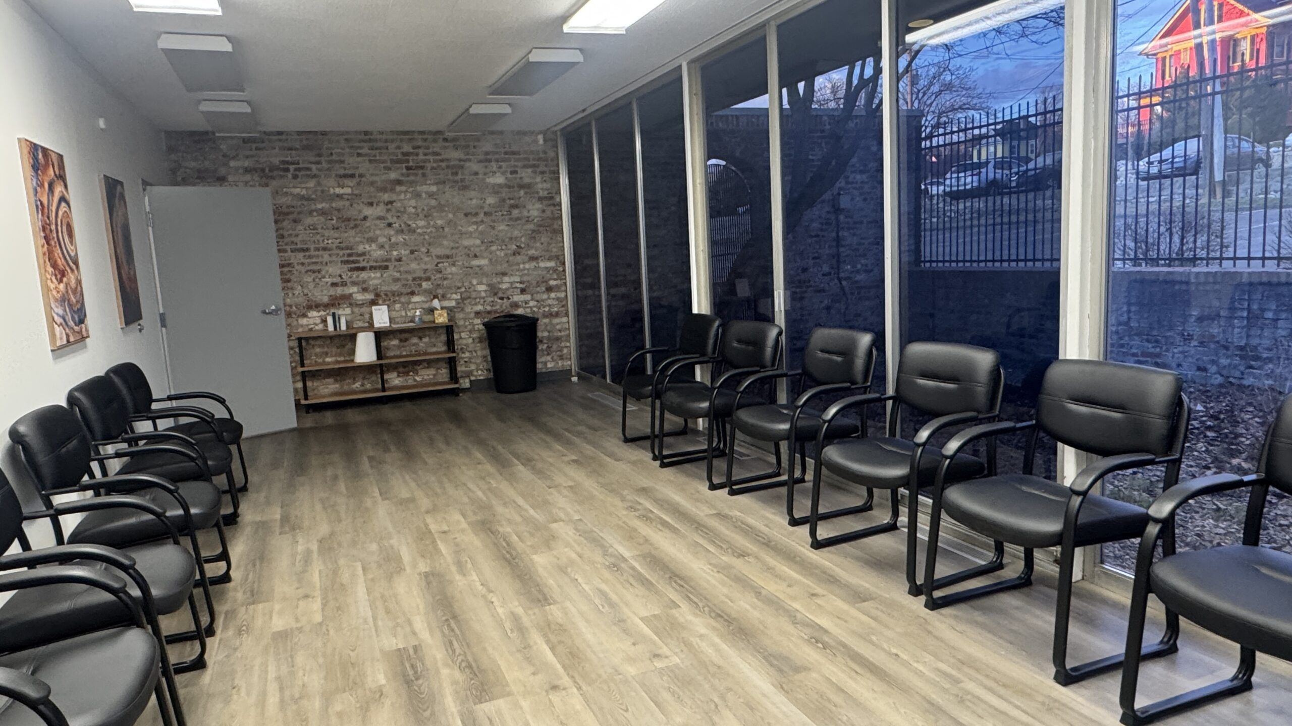 Our group meeting room at our rehab facility in Kansas City